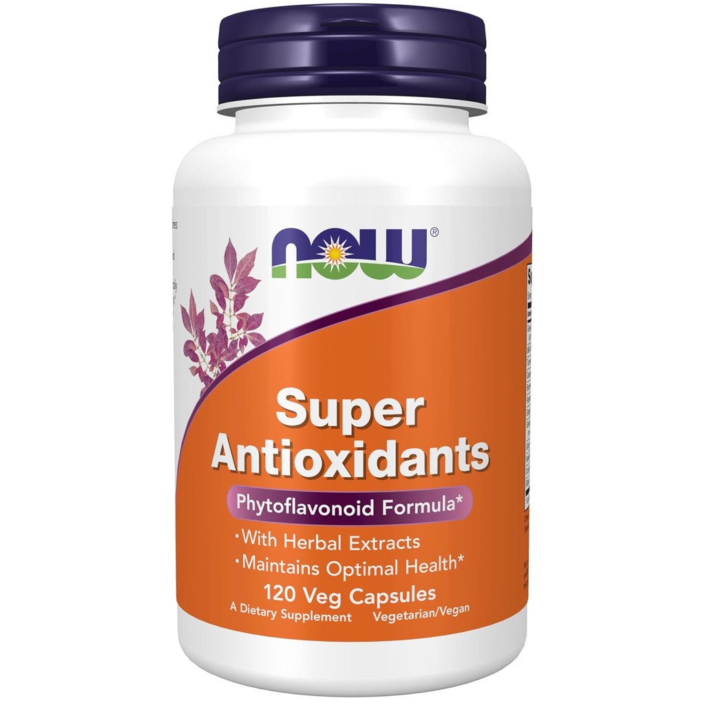 Picture of SUPER ANTIOXIDANTS, 120 VEG CAPSULES NOW FOODS PVT. LTD NOW FOODS ‎6.35 x 6.35 x 11.28 cm; 0.28 g