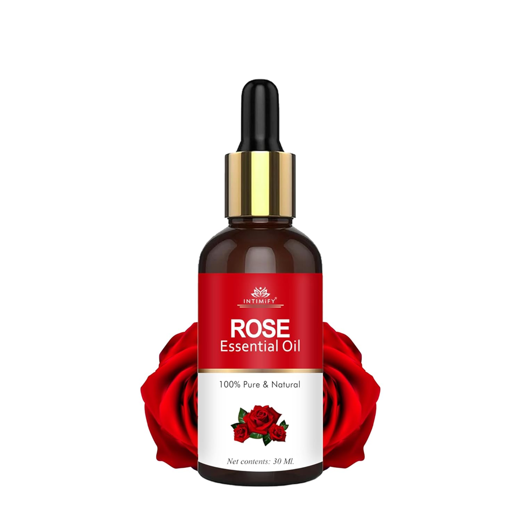 Picture of ROSE ESSENTIAL OIL ‎NHPL INDIA INTIMIFY ‎5 x 5 x 5 cm; 100 g