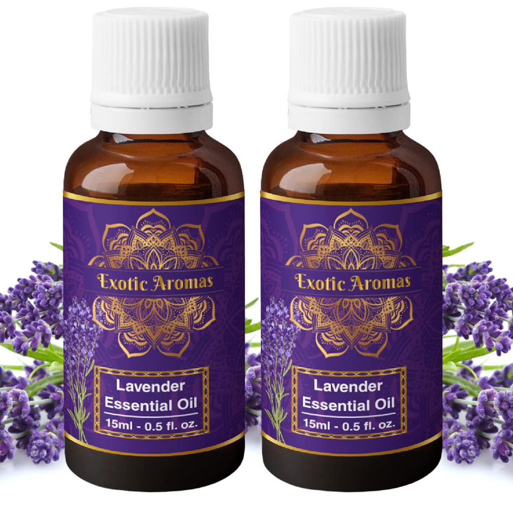 Picture of LAVENDER ESSENTIAL OIL FOR AROMA THERAPY NATURAL BIOTECH SOLUTIONS PRIVATE LTD EXOTIC AROMAS ‎10 x 6 x 8 cm; 100 g