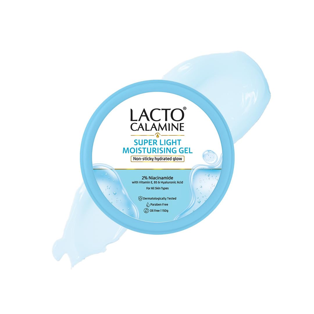 Picture of SUPER LIGHT MOISTURISING GEL ALAINA HEALTHCARE PVT. LTD LACTO CALAMINE 10 x 10 x 10 cm; 180 g