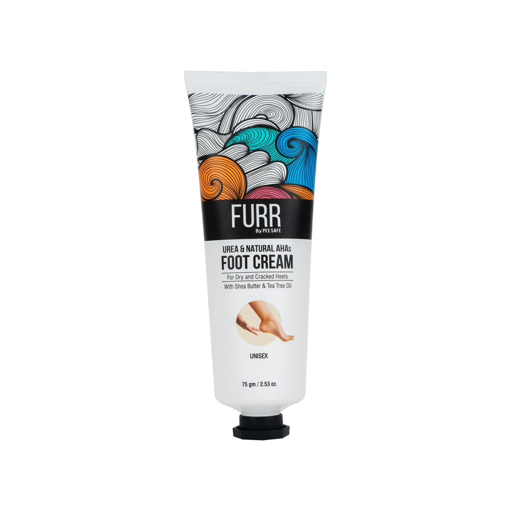 Picture of UREA & NATURAL AHAS FOOT CREAM WUNDERRHOMMZ INC FURR BY PEE SAFE ‎3.5 x 3.5 x 15 cm; 75 g