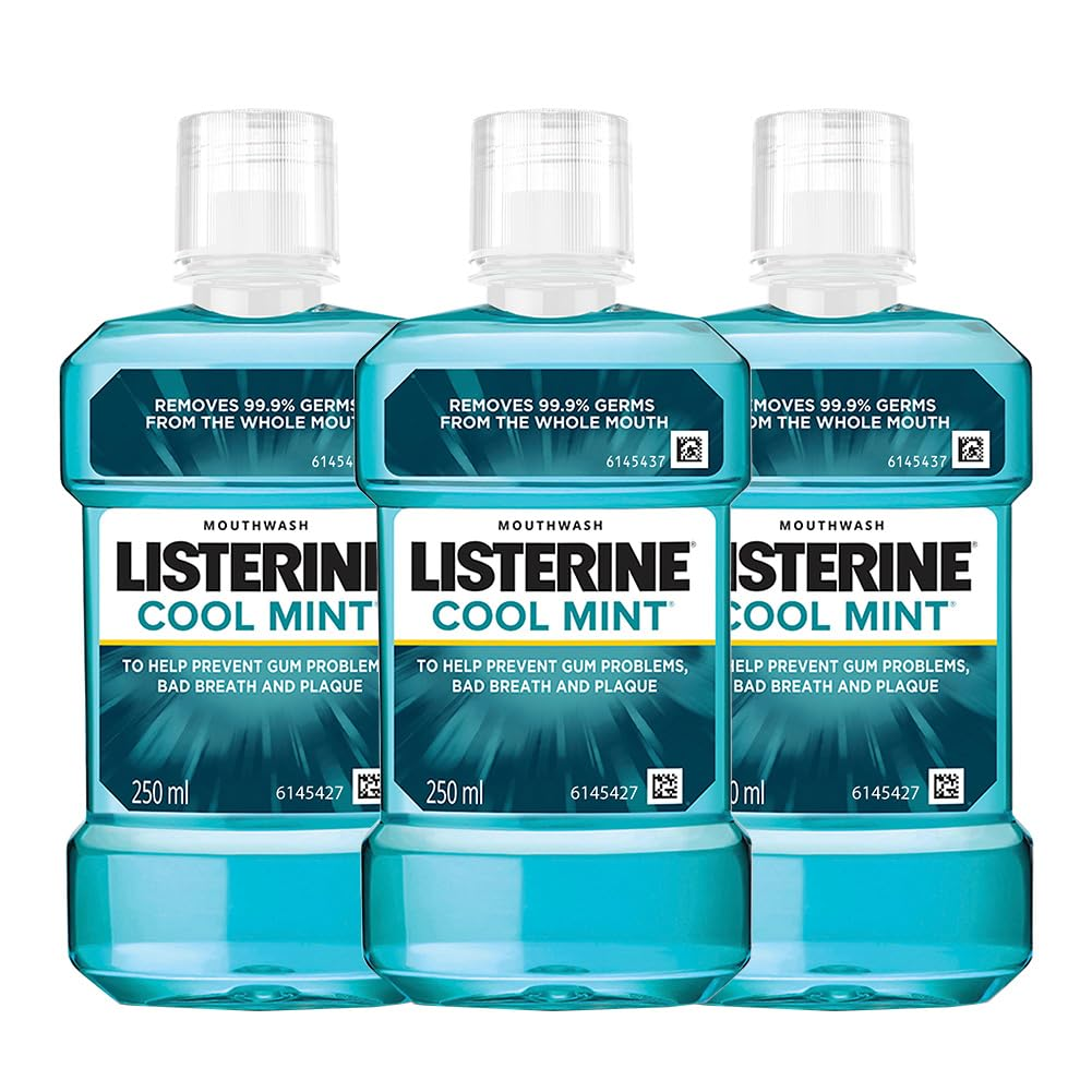 Picture of COOL MINT MOUTHWASH LIQUID JOHNSON & JOHNSON PVT LTD LISTERINE 24 x 6 x 17 cm; 800 g