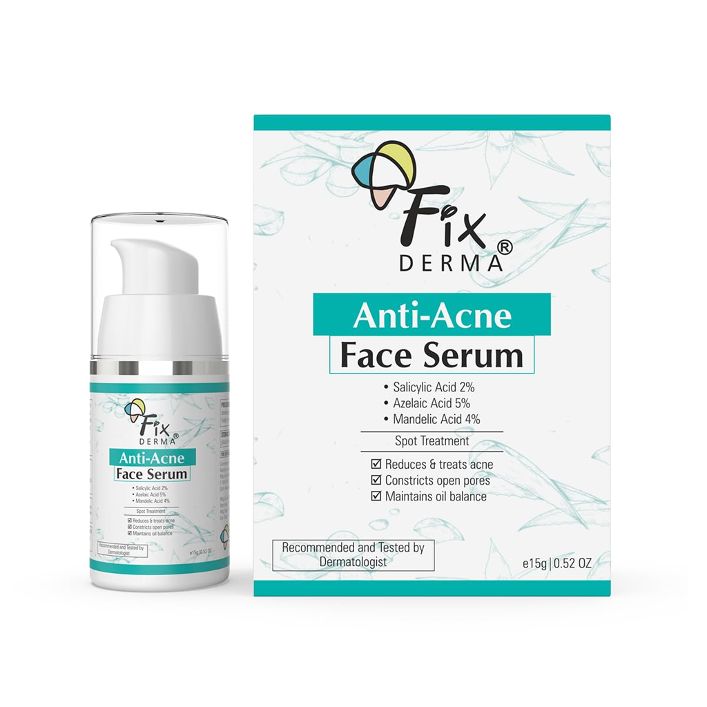 Picture of ANTI ACNE FACE SERUM FIXDERMA INDIA PVT. LTD FIXDERMA 15 x 5 x 15 cm; 30 g