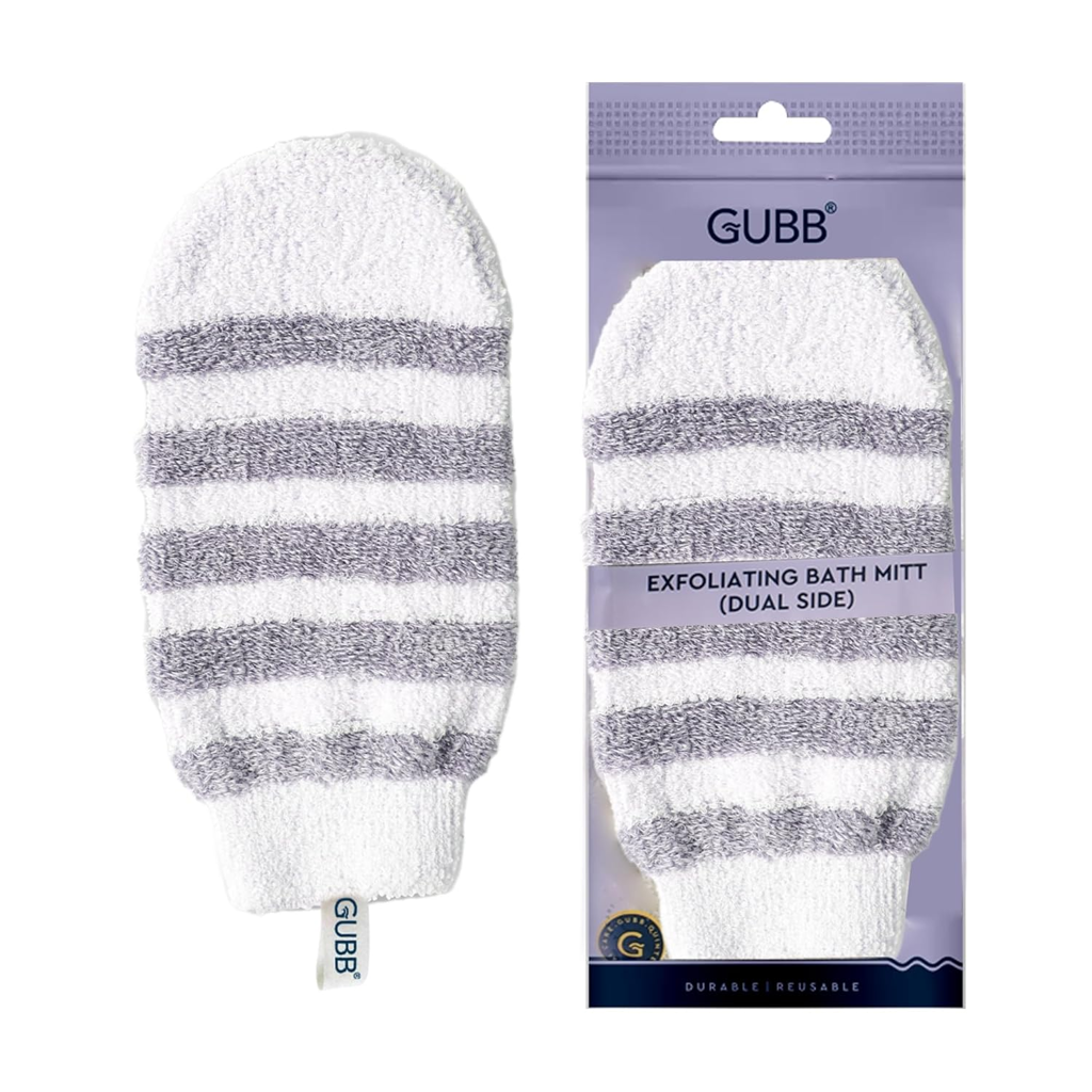 Picture of EXFOLIATING BATH MITTEN WITH LOOFAH RULAND CHEMISTRY CO. LTD. GUBB ‎10 x 3 x 18 cm; 50 g