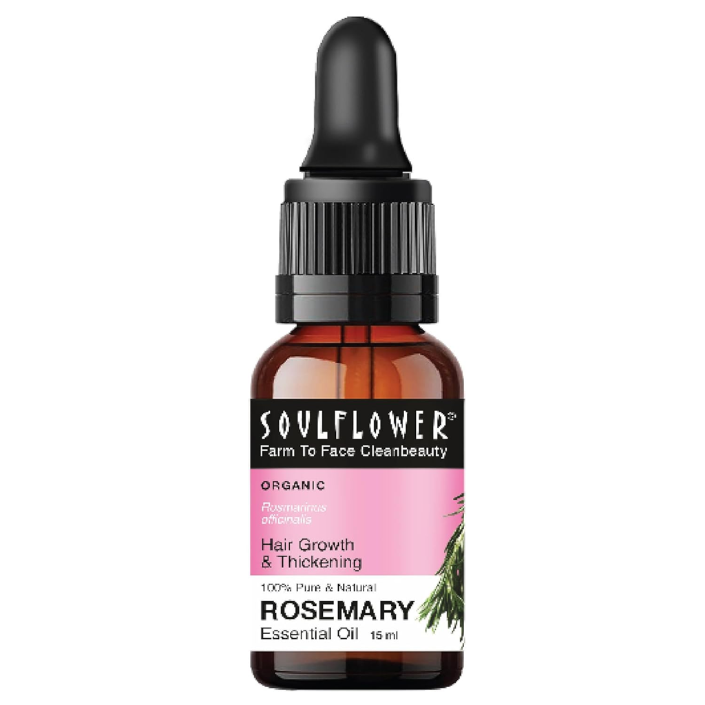 Picture of ROSEMARY ESSENTIAL OIL PT INVENT INDIA PVT LTD SOULFLOWER ‎2.9 x 1.7 x 20 cm; 50 g