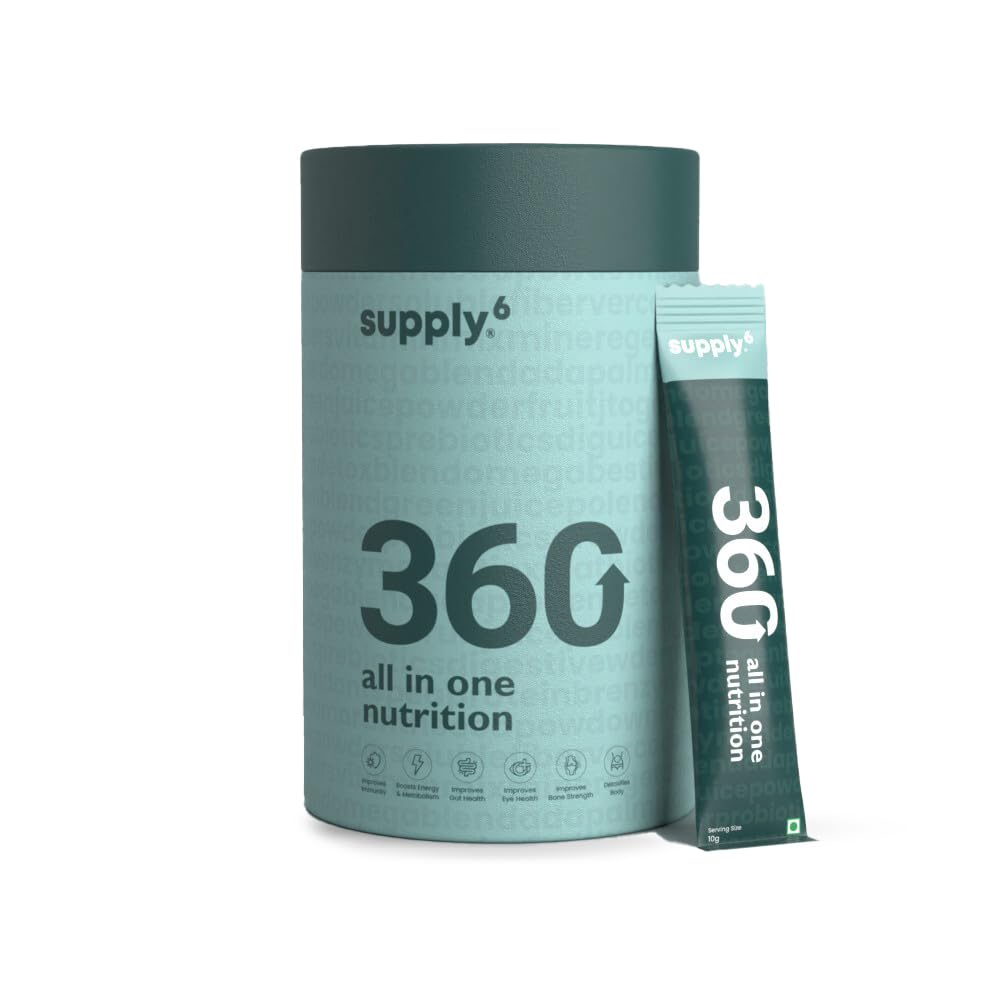 Picture of 360 ULTIMATE HEALTH POWDER MYSTICAL BIOTECH PVT. LT. SUPPLY6 10 x 10 x 10 cm; 30 g