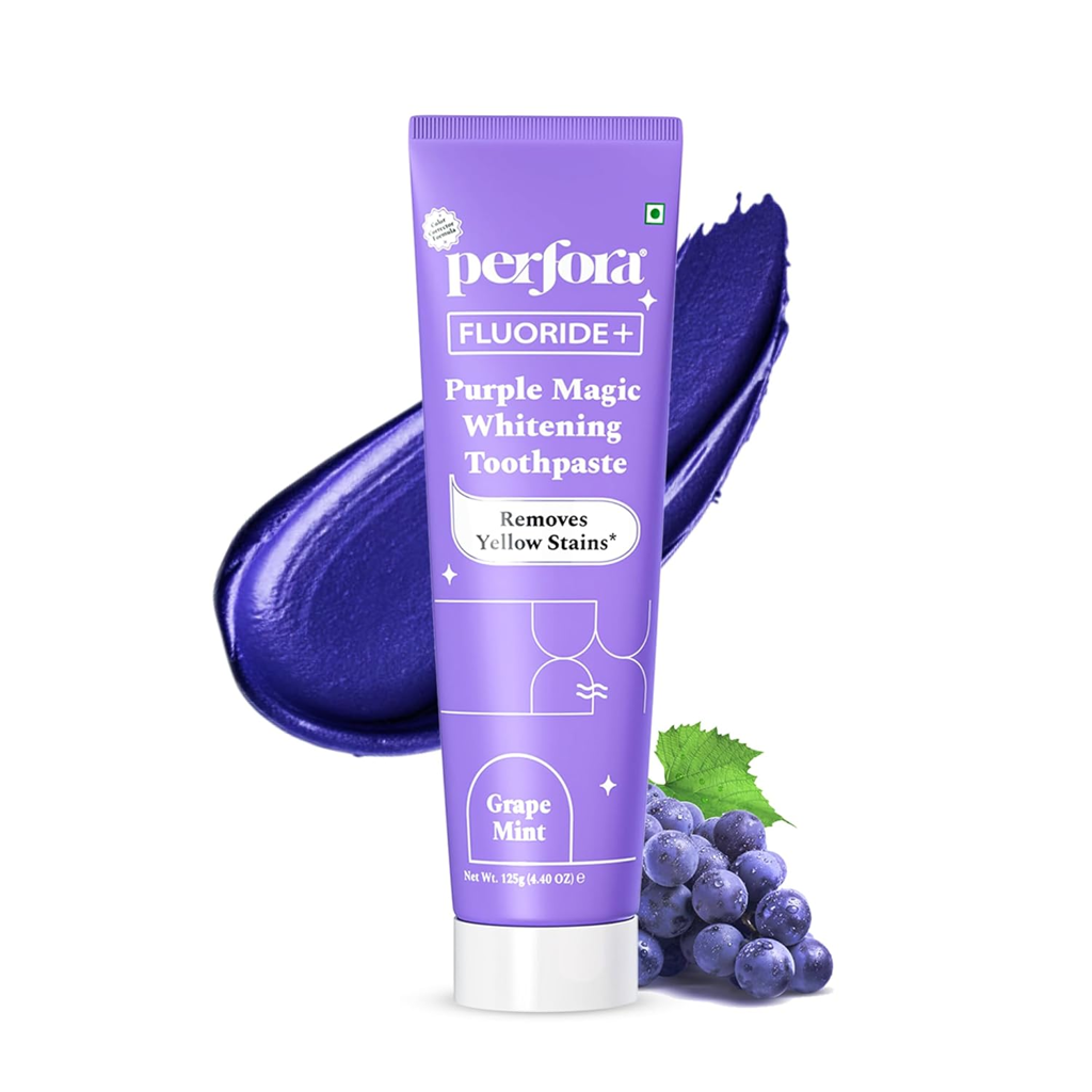 Picture of PURPLE WHITENING TOOTHPASTE CHIPPER CONSUMER PRIVATE LIMITED PERFORA 10 x 5 x 10 cm; 100 g