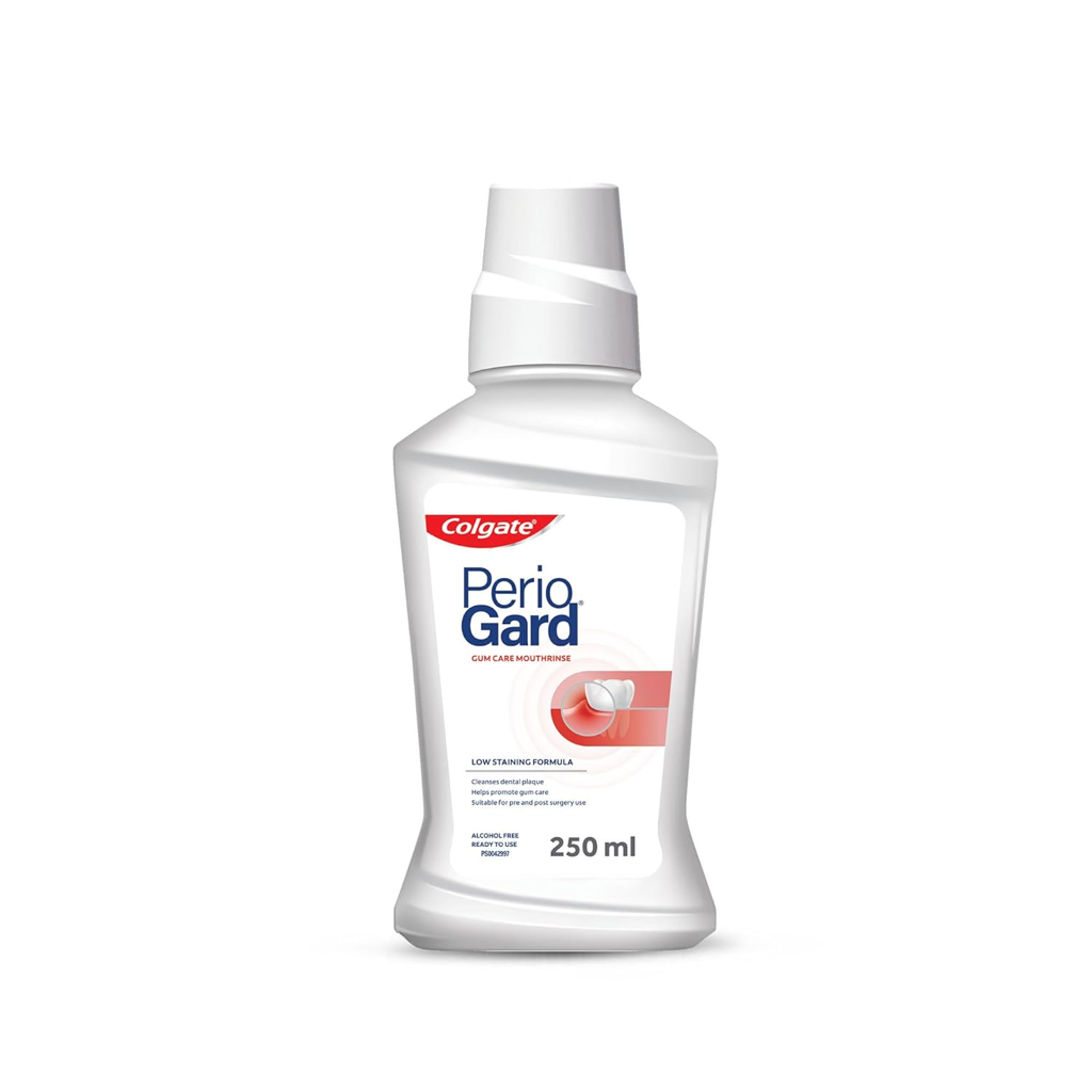 Picture of PERIOGARD GUM CARE MOUTHWASH LIQUID COLGATE-PALMOLIVE (INDIA) LTD COLGATE 7.4 x 4.4 x 18.5 cm; 298 g