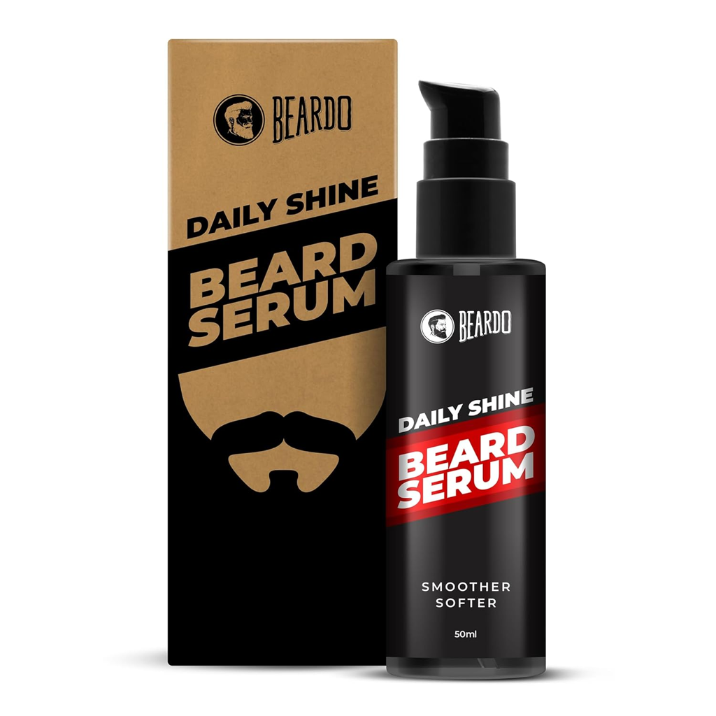 Picture of DAILY SHINE BEARD SERUM R I AYURVEDA RESEARCH LABS BEARDO ‎5 x 5 x 13 cm; 80 g