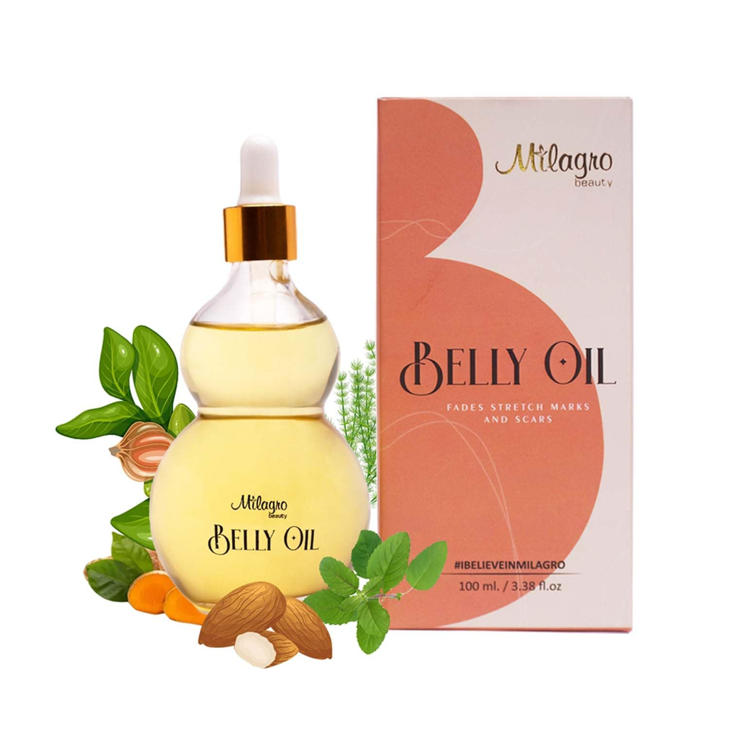 Picture of BELLY OIL MILAGRO BEAUTY PVT. LTD MILAGRO BEAUTY ‎10 x 10 x 5 cm; 110 g