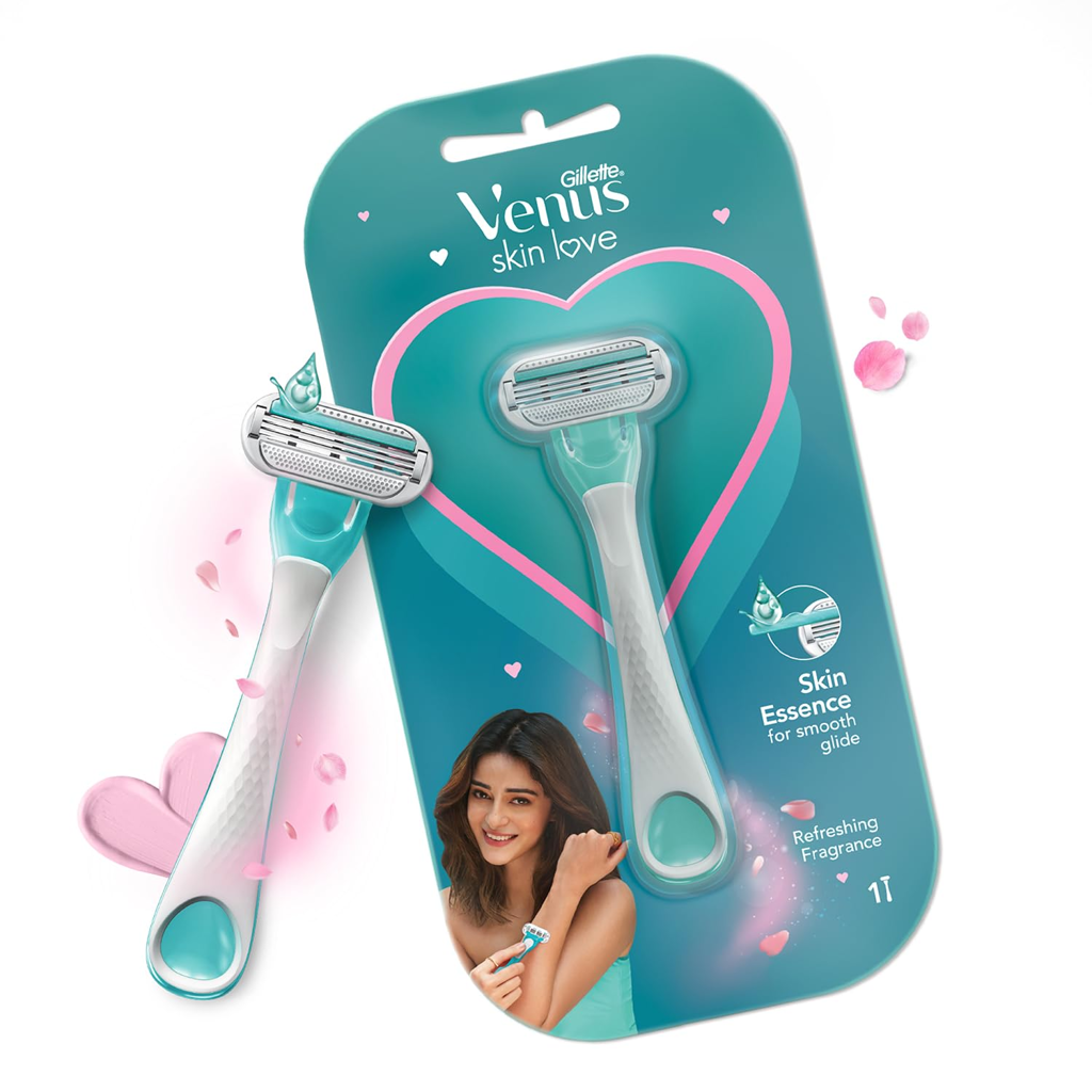 Picture of WOMENS RAZOR FOR HAIR REMOVAL PROCTER & GAMBLE GILLETTE ‎1.7 x 1.7 x 7.2 cm; 5 g
